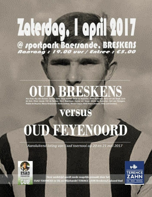 Lotingsavond op 1 april 2017 met Oud Feyenoord